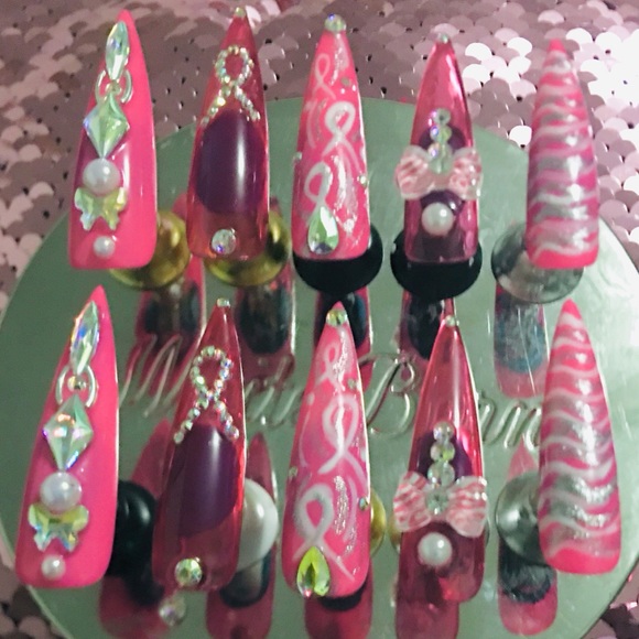 💗💞Pink 4@Purpose Press on Nails💗💞 - Picture 5 of 8